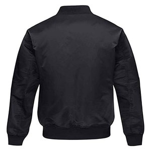 Blouson Bomber Homme Haut de Gamme en Toile avec Col Montant, Logo Frontal, Capuche, Écologique, Respirant, Hiver, Personnalisable, Faible MOQ - Product Image 6