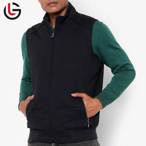 OEM de calidad superior de los hombres Anti pilling polar chaleco chaqueta al por mayor ropa en blanco trabajo utilidad chaleco - Product Image 1