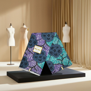 Custme Order Ankara tela africana cera estampado Hollandais 100% algodón Ankara Plaid estampado holandés Hollandais 6 yardas cera nigeriana - Product Image 4