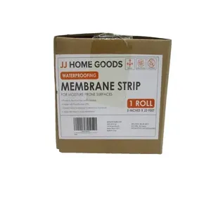 Nuevos artículos para el hogar Diseño moderno 5 \ "X 33 'Tira de membrana impermeabilizante Suelo de goma HDPE Underlayment para techo Sótano - Product Image 1