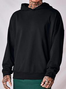 Manufacturer Customised 2024 Heavyweight <b>Thermal</b> <b>Hoodie</b> for Men 100% Cotton Embroidered Technics for Autumn Season - Product Image 6