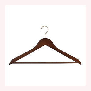 Elegant Solid <b>Wood</b> Wardrobe Hanger 2025 Trending Piece for Luxury Organizing with Functional Crossbar and Natural Polish - Product Image 4