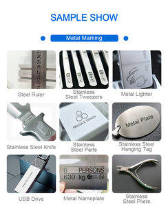 เครื่องเลเซอร์มาร์กกิ้งไฟเบอร์แบบตั้งโต๊ะขนาดเล็ก เครื่องมาร์กกิ้งเลเซอร์แบบตั้งโต๊ะขนาดกะทัดรัดสำหรับโลหะ พลาสติก ชิ้นส่วนขนาดเล็กที่มีความแม่นยำสูง - Product Image 5