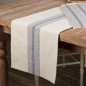 Heat-Resistant Linen <b>Long</b> Hotel Dining Room 100% Organic Cotton Floral Customized Wholesale GOTS Certificate <b>Table</b> Cloth <b>Runner</b> - Product Image 3