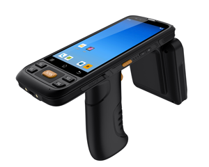 Lector de código de barras RFID de mano PDA de inventario de larga distancia de alto rendimiento para sistema de cronometraje de carrera lector RFID de mano - Product Image 3