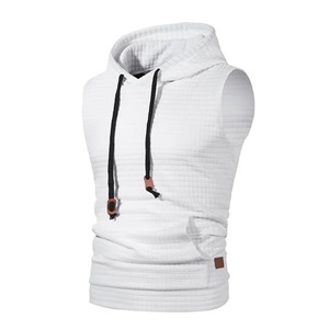 Pull en tricot mince et décontracté pour hommes, gilet de printemps sauvage, sans manches, vêtements d'hiver imprimés numériquement - Product Image 4