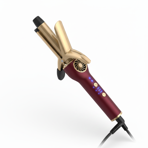 Fer à friser automatique en céramique professionnel pour salon, affichage de la température LED, fer à friser rotatif électrique USB, utilisation domestique et hôtelière - Product Image 3