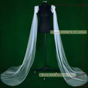 Bridella MM03-I, Blusa Elegante Ligera de Malla Roja con Manga de Hombro Descubierto para Bodas, Graduaciones y Eventos Formales - Product Image 4