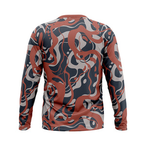 Top de gimnasio ligero personalizado para hombre, camisa de compresión de secado rápido, ropa activa transpirable sublimada completa, delgada, sin costuras, de maternidad - Product Image 6