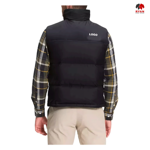 Gilet matelassé décontracté Ryan Pro Gear, gilet matelassé ajusté, gilet matelassé zippé, gilet pour temps froid, gilet matelassé entièrement zippé - Product Image 3