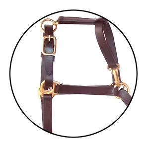 Harnais en cuir anglais artisanal de qualité supérieure, réglable, durable, rembourré, pour l'entraînement quotidien, élégant et confortable - Product Image 3