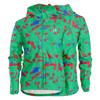Chaqueta Ligera Unisex para Correr, 100% Nailon, con Capucha, Estilo Casual para Exteriores, Impermeable, Transpirable y Resistente al Viento