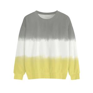 เสื้อฮู้ดแบบสวมหัวใช้ได้ทุกเพศสำหรับฤดูหนาวผ้าฝ้าย100% พิมพ์ซับลิเมชันว่างเปล่าพิมพ์ลายมัดย้อมด้วยความร้อนแบบดิจิตอล - Product Image 4