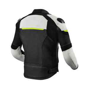 Chaquetas de moto de cuero personalizadas para hombre, proveedor OEM, ropa de abrigo de piel de vaca duradera para montar y ropa de calle - Product Image 3