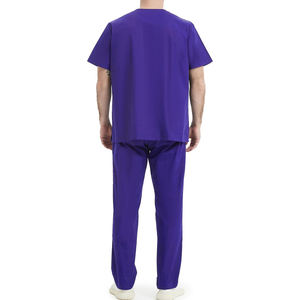 Versatile Knitted Scrub Suits for Nursing Surgery Dental Outpatient Care Various Roles Scrub <b>Sets</b> Uniform Type - Product Image 2