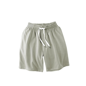 Premium 100% coton hommes taille moyenne tricoté coupe décontractée doux respirant vêtements d'été Shorts avec poches pour une utilisation quotidienne et extérieure - Product Image 5
