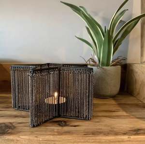 เชิงเทียนทีไลท์โลหะสีทองดีไซน์ใหม่สำหรับเป็นของขวัญของตกแต่งบ้านของตกแต่งงานแต่งงานเป็นของขวัญสำหรับงานเทศกาลของครอบครัว - Product Image 4