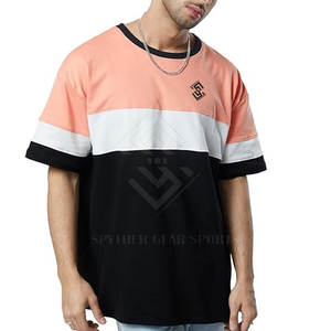 Camiseta de Hombre con Hombros Caídos al Mejor Precio - Ropa Urbana Elegante de Poliéster/Algodón de Secado Rápido, Ecológica y Transpirable - Product Image 1