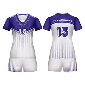 Uniforme de Voleibol Profesional para Mujer, Personalizado por Sublimación, Traje Deportivo para Entrenamiento de Voleibol - Product Image 1