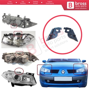 ขายึดไฟหน้า BHL13+BHL14 ซ้ายขวา สำหรับ Megane MK2 ปี 2002-2008 รุ่น 260604235R 7701063220 - Product Image 5