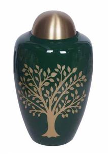 Urna funeraria de metal de estilo clásico de nuevo diseño para cenizas para honrar recuerdos Urna conmemorativa con diseño pulido a precio de mayorista - Product Image 6