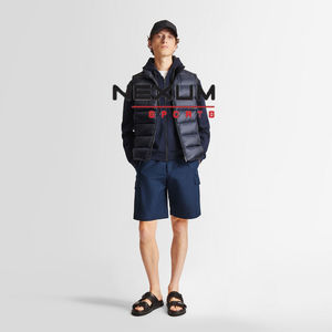 100% haute qualité hommes hiver coupe-vent gilet vêtements d'extérieur vêtements décontracté matelassé sans manches gilet hommes bouffant chaud gilet - Product Image 6