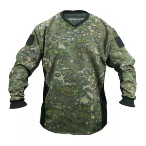 Offre Spéciale meilleur Design Paintball Jersey Camo Paintball Jersey avec Polyester Mesh Tissu Lot Paintball Jersey - Product Image 6