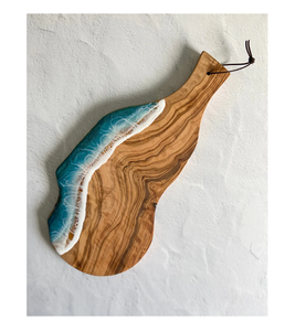 Planche à découper en résine de bois Forme rectangulaire personnalisée Nouveau design Plateau de service Planche à fromage de restaurant en vrac Quantité - Product Image 4