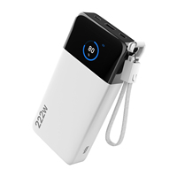 Banco de Energía de Gran Capacidad Marca NOBIS, 25000mAh 222W, Cargador Portátil para Laptop y Teléfono, Banco de Energía para Exteriores