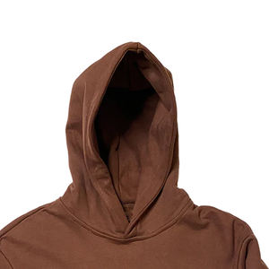 Último estilo logotipo personalizado Chenille bordado Sudadera con capucha pulóver hombres sudadera - Product Image 5