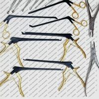 Instrumen bedah saraf Manual, transmisi & kuret Set dari 15 buah Stainless Steel baja tahan karat ortopedi