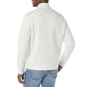 Sweat-shirt à demi-zip pour homme, logo personnalisé, hiver, col montant, polaire, haute qualité, sweat-shirt à demi-zip personnalisé, surdimensionné - Product Image 2