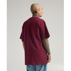 Logo personnalisé T-shirt lourd de haute qualité 100% coton hommes t-shirt 200GSM épais coton surdimensionné blanc t-shirts avec logo - Product Image 2