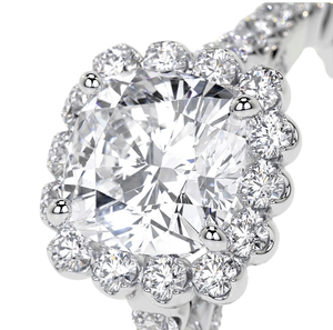 แหวนแต่งงานทรงฮิปฮอปสีทองขาว14K ประดับเพชรแบบหรูหรา10K สำหรับงานเลี้ยงวันครบรอบได้รับการรับรอง - Product Image 5