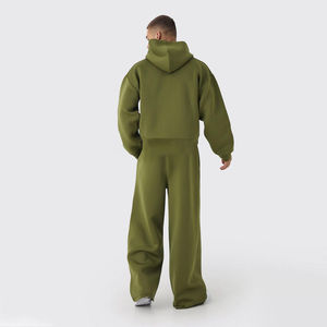 Conjunto Deportivo para Hombre, Estilo Urbano con Capucha, 100% Algodón, Cómodo, Suave, Colores Personalizables, Nuevo Estilo Único y Moderno 2025 - Product Image 3