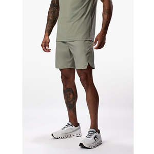 Pantalones Cortos Deportivos de Compresión para Hombre, de Secado Rápido, con Logotipo Personalizado, para Gimnasio, Fitness, con Bolsillos - Product Image 1