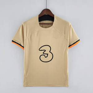 Vente en gros de nouveaux maillots de football de qualité thaïlandaise supérieure, personnalisés avec nom et numéro, pour l'équipe 2022 2023, uniforme de football - Product Image 3