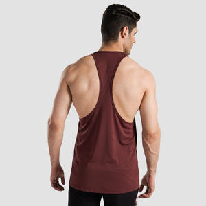 Wholesale New Design Quick Dry Breathable Fabric <b>Workout</b> Plain Gym Casual Custom Wholesale Price Men <b>Tank</b> <b>Top</b> Solid Color - Product Image 2