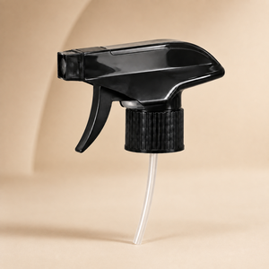 หัวฉีดพลาสติกสีดำแบบขันเกลียวสำหรับขวด ใช้ซ้ำได้ - Product Image 1