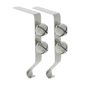 ที่เก็บถุงเท้าโลหะสีเงินในสไตล์ที่เป็นเอกลักษณ์เหมาะสำหรับการตกแต่งบ้านที่ทันสมัยและของตกแต่งตามเทศกาล - Product Image 1