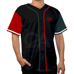 Jersey de botones de gran tamaño para ropa de equipo, el mejor Jersey de botones de material, Jersey de botones de alta calidad personalizado - Product Image 4