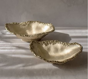 Nueva llegada de acero inoxidable y aluminio de metal decorativo para servir chocolate frutero bandeja decorativa de plata - Product Image 6