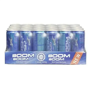 Bebidas Energéticas Boom Boom de la Mejor Calidad, Paquete de 24, Venta al por Mayor, Proveedor, Ingredientes: Agua, Ginseng, Azúcar, Cajas/Latas/Botellas - Product Image 4