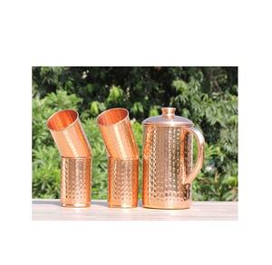 Pichet pour eau potable Pichet décoratif pour eau Tasse en laiton pur et avec poignée Échantillon gratuit à bas prix - Product Image 4