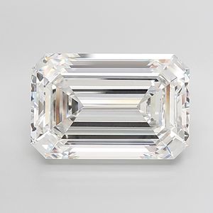 Diamant de laboratoire cultivé CVD de 15 carats, clarté VVS2, taille émeraude, rose intense fantaisie, ultra pur, éclat IGI certifié pour - Product Image 1