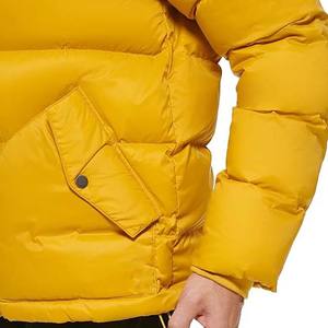 Venta al por mayor de calle de burbujas gruesas abrigos de invierno para exteriores con logotipo personalizado chaqueta acolchada para hombre con capucha chaqueta cortavientos - Product Image 4