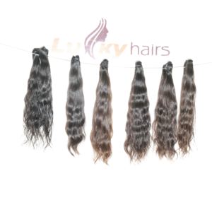 Paquetes de cabello Remy virgen crudo Extensiones indias con ondas naturales profundas sueltas Color natural 10-32 pulgadas Sin enredos Sin desprendimiento - Product Image 6