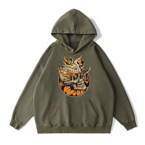 Sudaderas con capucha de lana para hombre con estampado digital de invierno-Precio bajo de alta calidad - Product Image 1