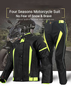 Personalizado a prueba de viento Cordura moto traje de carreras ropa deportiva chaqueta pantalón conjunto diseño de nailon de talla grande impermeable verano/invierno montar - Product Image 6