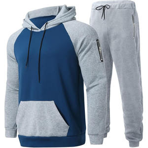 Ensemble de survêtement deux pièces pour homme, en molleton léger, chaud, respirant, à séchage rapide, pantalon de sport, sweat-shirt décontracté pour l'hiver, pour l'extérieur - Product Image 6